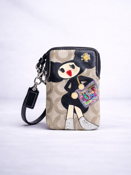 Coach Handbags - Coach Poppy-Chan Pepper Cell Wristlet (Japan Exclusive) 2009